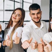 Corporate environment image enhancing Corpkit’s consulting message